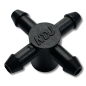 Preview: 4-fach Verteiler - Tropfer Steckverbindung 3mm