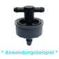 Preview: 4 l/h Tropfer mit 3mm Steckanschluss
