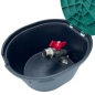 Preview: Wassersteckdose Hydrantbox Unterflurhydrant mit Messing Kugelhahn 3/4" Anschluss