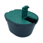 Preview: Wassersteckdose Hydrantbox Unterflurhydrant mit Messing Kugelhahn 3/4" Anschluss