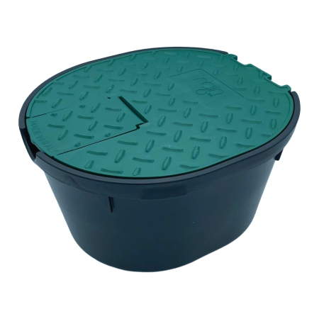 Wassersteckdose Hydrantbox Unterflurhydrant mit Messing Kugelhahn 3/4" Anschluss