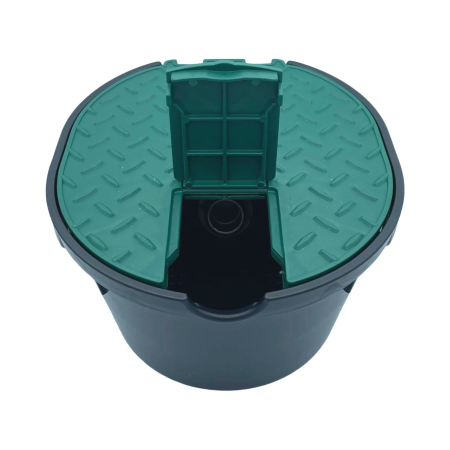 Wassersteckdose Hydrantbox Unterflurhydrant mit Messing Kugelhahn 3/4" Anschluss