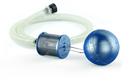 Preview: Pedrollo TOP-MULTI-EVOTECH-4 Komplettset – Automatische Tauchpumpe mit schwimmender Entnahme & 1 l Edelstahl-Ausdehnungsgefäß