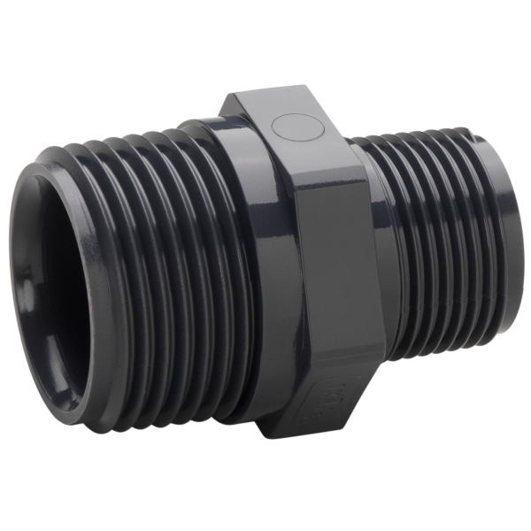 PVC Doppelnippel reduziert AG x AG