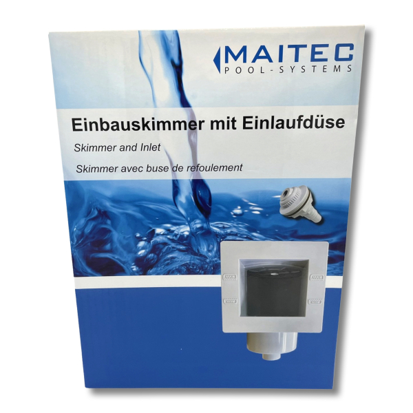 Einbauskimmer mit Einlaufdüse