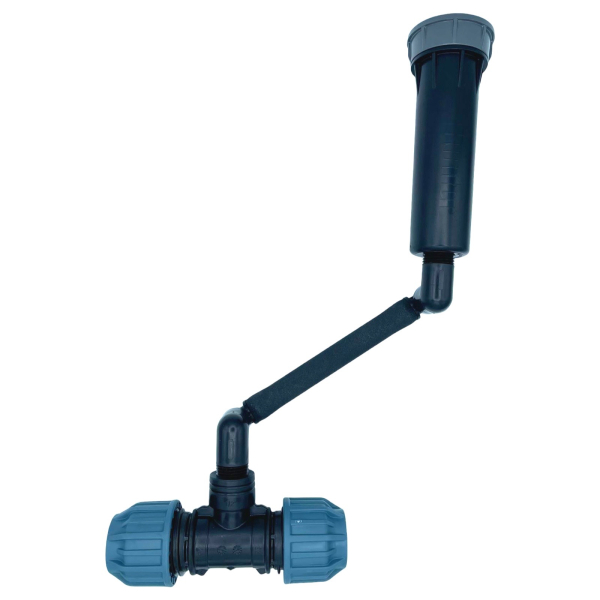 Hunter MP Rotator Montageeinheit – PROS-04 Versenkgehäuse mit DVGW Klemm-T-Stück & Swing Joint (15/30 cm)