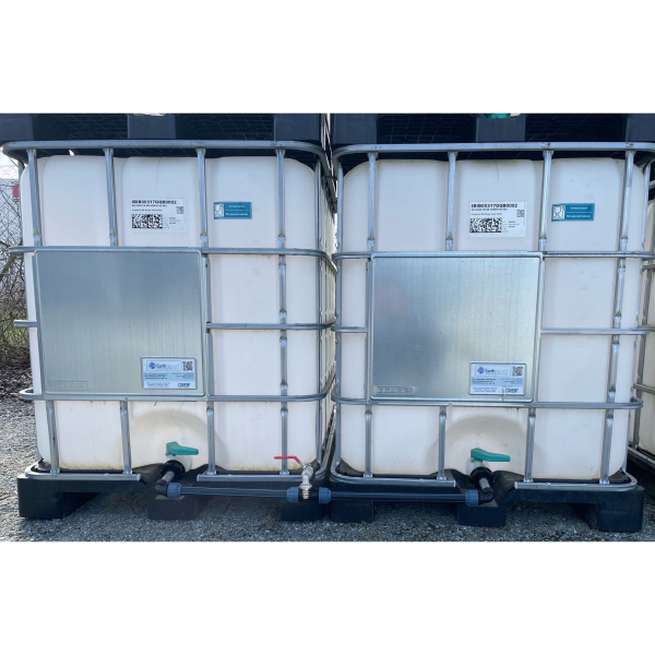 IBC 3/4" Verbindungsset für 2 Container NEBENEINANDER, ohne Schwanenhals