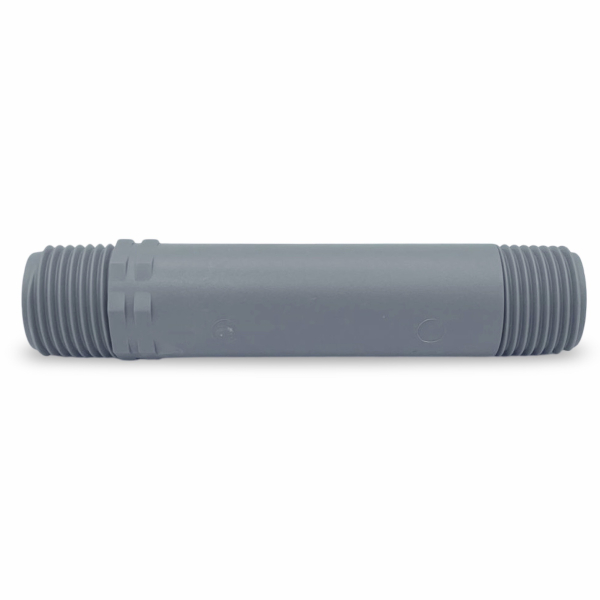 10 cm PVC Rohrnippel AG (½" | ¾" | 1")