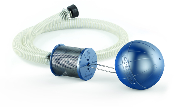 Pedrollo TOP-MULTI-EVOTECH-4 Komplettset – Automatische Tauchpumpe mit schwimmender Entnahme & 1 l Edelstahl-Ausdehnungsgefäß