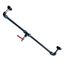 IBC 3/4" Verbindungsset für 2 Container NEBENEINANDER, ohne Schwanenhals